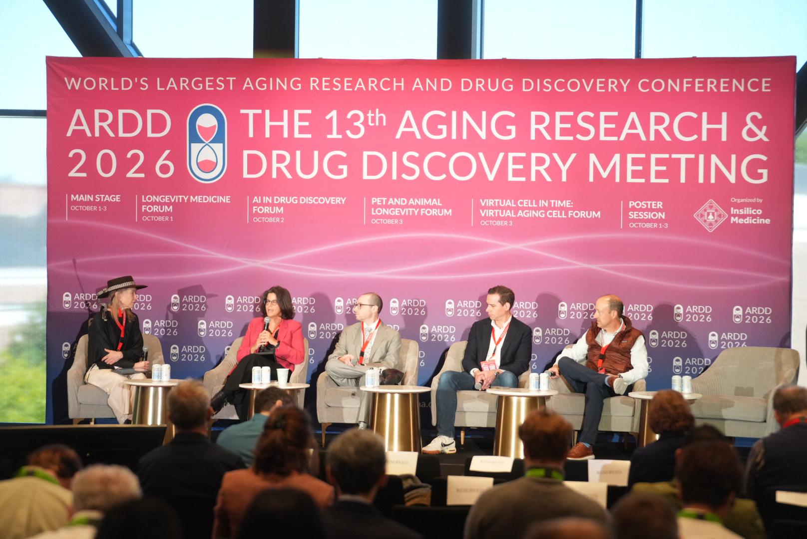 Search and evaluation — Longevity therapeutics at ARDD 2026