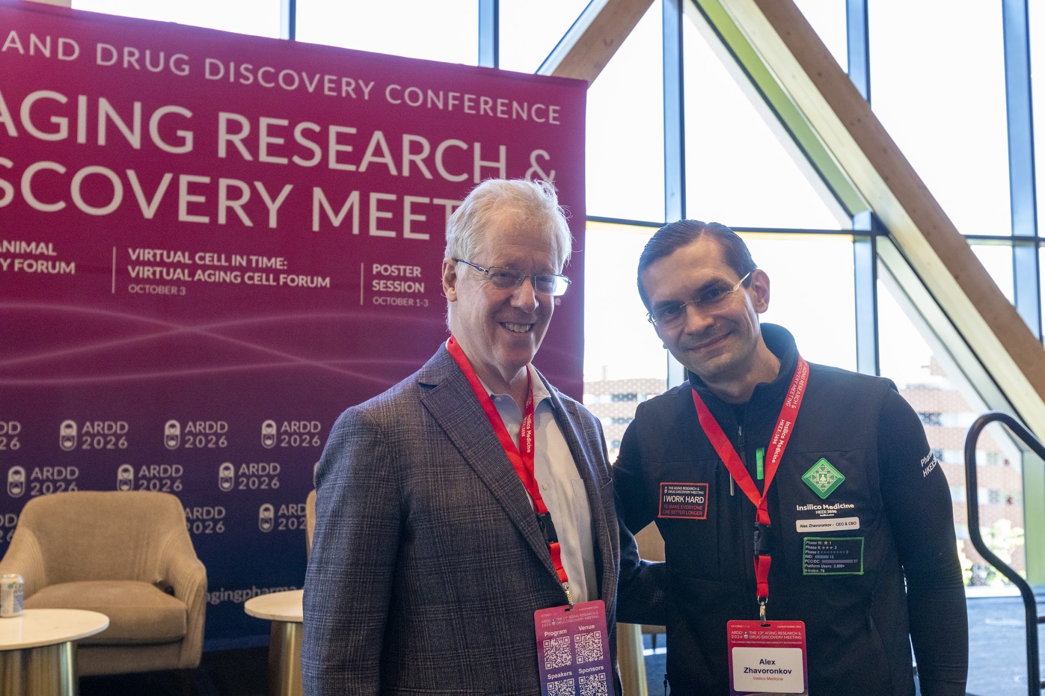 Alex Zhavoronkov at ARDD 2026